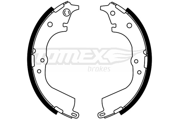TOMEX Brakes Bremsbackensatz